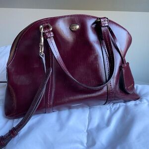 Coach leather purse